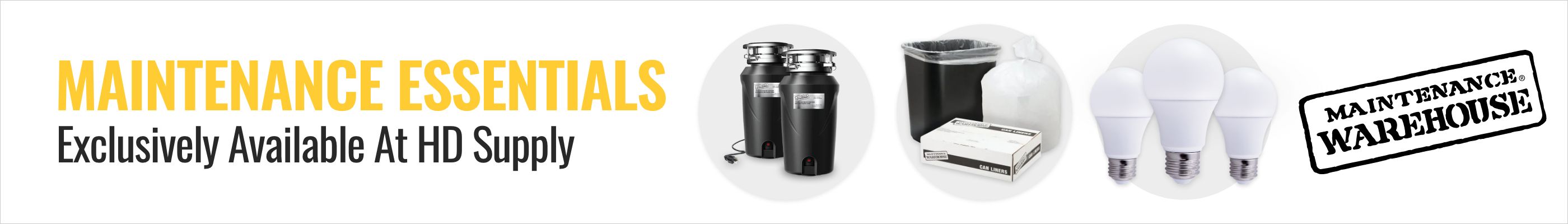 Maintenance Warehouse: Maintenance Essentials, Exclusively Available At HD Supply